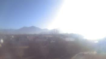 Weather camera view of Blue Peak HS.