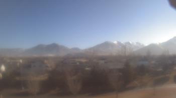 Weather camera view of Blue Peak HS.