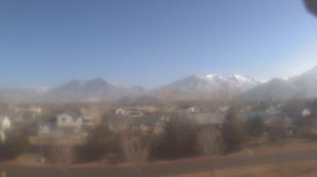 Weather camera view of Blue Peak HS.