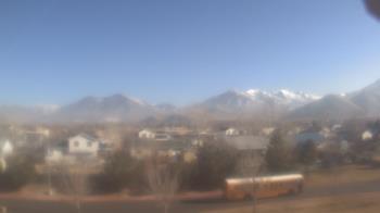 Weather camera view of Blue Peak HS.