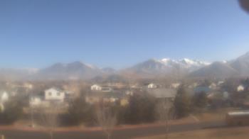 Weather camera view of Blue Peak HS.