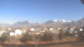 Weather camera view of Blue Peak HS.