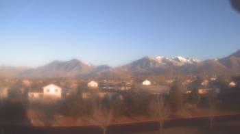 Weather camera view of Blue Peak HS.