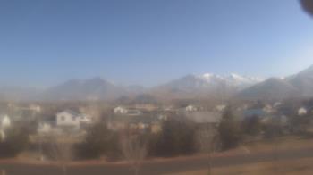 Weather camera view of Blue Peak HS.