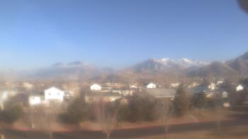 Weather camera view of Blue Peak HS.