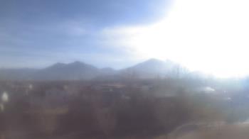 Weather camera view of Blue Peak HS.