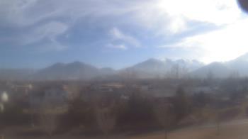 Weather camera view of Blue Peak HS.