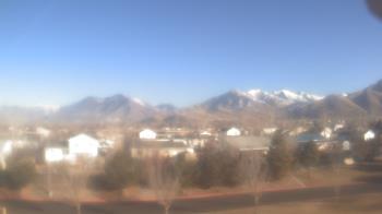 Weather camera view of Blue Peak HS.