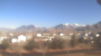 Weather camera view of Blue Peak HS.