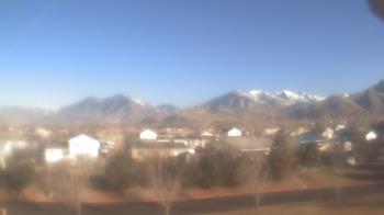Weather camera view of Blue Peak HS.