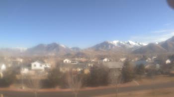 Weather camera view of Blue Peak HS.