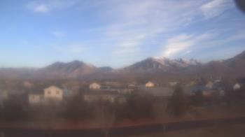 Weather camera view of Blue Peak HS.