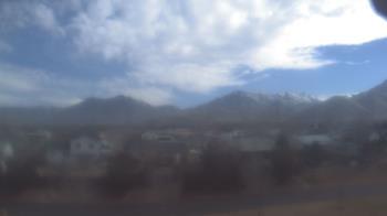 Weather camera view of Blue Peak HS.