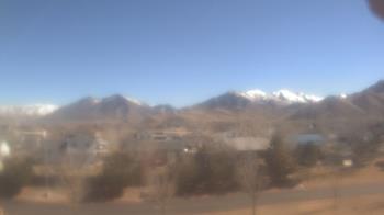 Weather camera view of Blue Peak HS.