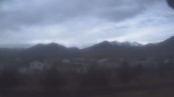 Weather camera view of Blue Peak HS.