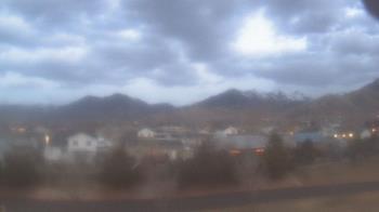 Weather camera view of Blue Peak HS.