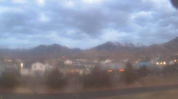 Weather camera view of Blue Peak HS.