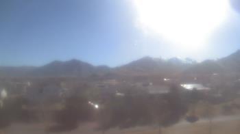 Weather camera view of Blue Peak HS.