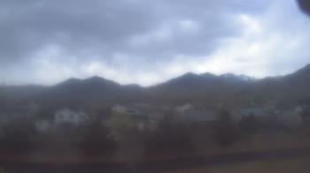 Weather camera view of Blue Peak HS.