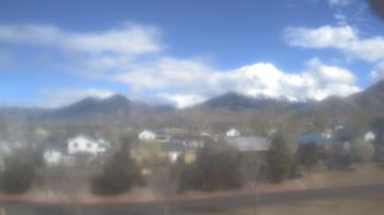 Weather camera view of Blue Peak HS.