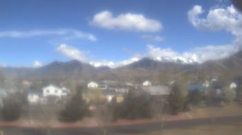 Weather camera view of Blue Peak HS.