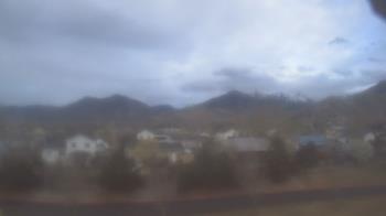 Weather camera view of Blue Peak HS.