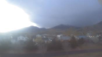 Weather camera view of Blue Peak HS.