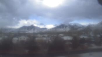 Weather camera view of Blue Peak HS.