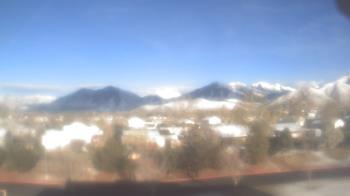 Weather camera view of Blue Peak HS.