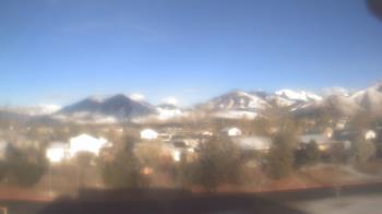 Weather camera view of Blue Peak HS.