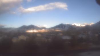 Weather camera view of Blue Peak HS.