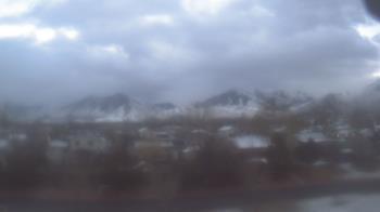 Weather camera view of Blue Peak HS.