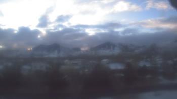 Weather camera view of Blue Peak HS.