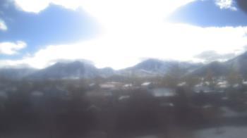 Weather camera view of Blue Peak HS.