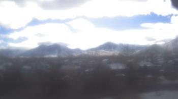 Weather camera view of Blue Peak HS.