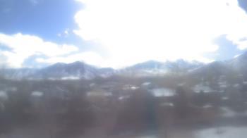 Weather camera view of Blue Peak HS.