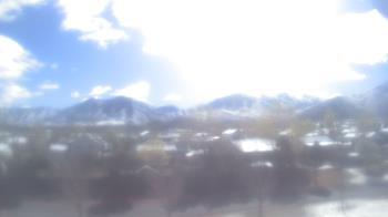 Weather camera view of Blue Peak HS.