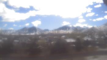 Weather camera view of Blue Peak HS.