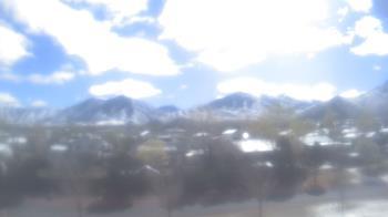 Weather camera view of Blue Peak HS.
