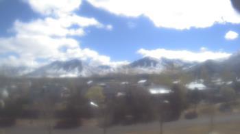 Weather camera view of Blue Peak HS.