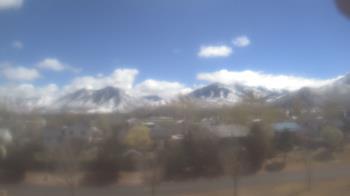 Weather camera view of Blue Peak HS.