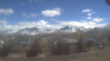 Weather camera view of Blue Peak HS.