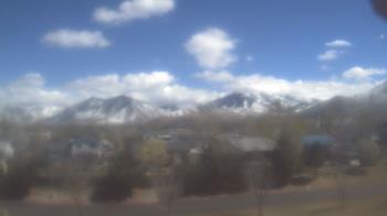 Weather camera view of Blue Peak HS.