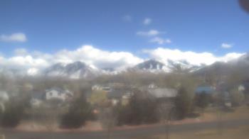 Weather camera view of Blue Peak HS.