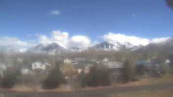 Weather camera view of Blue Peak HS.