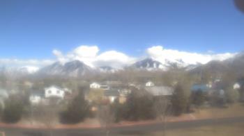 Weather camera view of Blue Peak HS.