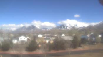 Weather camera view of Blue Peak HS.