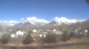 Weather camera view of Blue Peak HS.