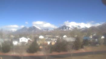 Weather camera view of Blue Peak HS.