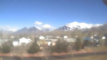 Weather camera view of Blue Peak HS.